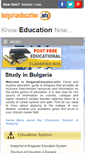 Mobile Screenshot of bulgariaeducation.info